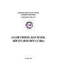 Tài liệu hướng dẫn tự học  - Môn Vi sinh ký sinh trùng | Đại học Y dược Cần Thơ