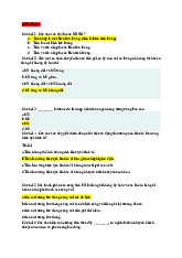 Trắc nghiệm lý thuyết tài chính tiền tệ | Trường Đại học Kinh Tế - Luật