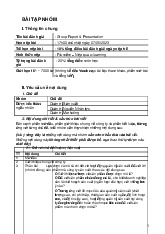 Bài tập nhóm: Group Report & Presentation - Môn Thị trường và các định chế tài chính - Đại Học Kinh Tế - Đại học Đà Nẵng