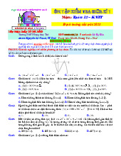 Bộ đề ôn tập giữa học kì 1 Toán 12 KNTTVCS định hướng cấu trúc 2025