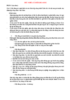 Đề cương ôn tập cho sinh viên không chuyên  (có đáp án)