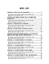 Đề thi trắc nghiệm Marketing căn bản | Marketing cơ bản | Đại học Nông Lâm Thành phố Hồ Chí Minh