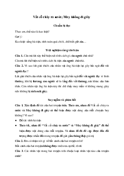Soạn bài Vắt cổ chày ra nước; May không đi giày - Chân trời sáng tạo