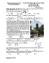 Đề thi thử Toán vào 10 lần 1 năm 2025 – 2026 phòng GD&ĐT Xuân Trường – Nam Định