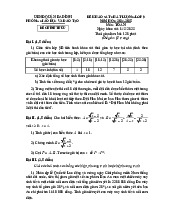 Đề khảo sát Toán 9 năm 2024 – 2025 phòng GD&ĐT Ba Đình – Hà Nội