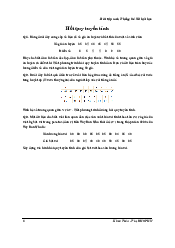 Bài tập hồi quy tuyến tính | Trường Đại học Sư phạm Hà Nội