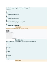 TOP câu hỏi trắc nghiệm Môn Hệ thống thông tin quản lý | Đại học Kinh Tế Quốc Dân