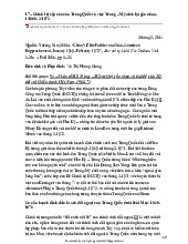 Đề cương ôn tập môn An ninh quốc tế | Đại học Khoa học Xã hội và Nhân văn