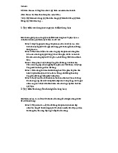 Mô tả 5 quy trình kinh doanh cơ bản môn Hệ thống Thông tin trong Kế toán| Trường Đại học Công nghiệp Thành phố Hồ Chí Minh