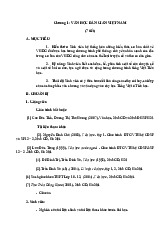 Chương 1 Văn học dân gian Việt Nam | Môn Giáo dục tiểu học - Đại học Vinh