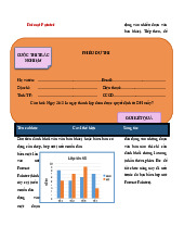 Format Painter và Nguyên lý Tổ chức Dữ liệu Đa Phương Tiện | Môn Tin học - Học viện Chính sách và Phát triển