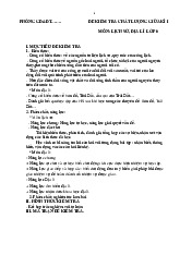 Đề thi giữa học kỳ 1 môn Lịch sử & Địa Lý lớp 6 năm học 2024 - 2025 | Bộ sách Chân trời sáng tạo