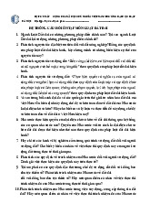 Hệ thống câu hỏi ôn tập môn Luật đất đai | Trường Đại học Luật Hà Nội