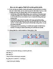 Báo cáo thí nghiệm: Thiết kế hệ thống điều khiển Encoder môn Thiết kế hệ thống cơ điện tử | Trường Đại học Bách Khoa Hà Nội