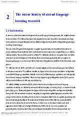 Lý thuyết về học ngôn ngữ thứ 2