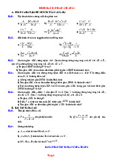 Bài Tập Toán 8 Tuần 12 Có Lời Giải Chi Tiết