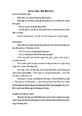 Tổng hợp kiến thức về Hàng hóa và Thị trường | Môn Kinh tế chính trị - Trường Đại học Bách khoa - Đại học Quốc gia Thành phố Hồ Chí Minh