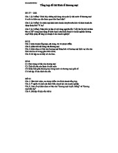 Tổng hợp Đề thi Kinh tế Thương mại - FB/DethiNEU (Kỳ 1, 2016)