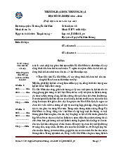 Bài thi học phần: Tư tưởng Hồ Chí Minh - Mã số đề thi: 35 | Trường Đại học Thương Mại