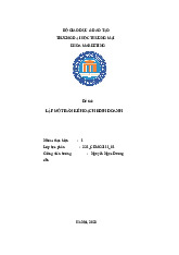 Kế Hoạch Kinh Doanh Dịch Vụ Personal Color | Bài thảo luận Khởi sự kinh doanh