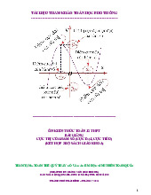Ôn kiến thức, luyện kỹ năng bài giảng cực trị của hàm số