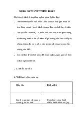 Tóm tắt Nội dung thuyết trình môn Công nghệ phần mềm | Trường Đại học Thủy Lợi