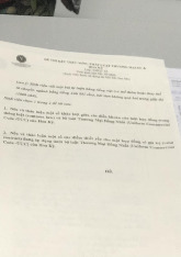 Đề thi cuối kỳ học phần Luật thương mại năm 2024 - 2025 | Đại học Luật Thành phố Hồ Chí Minh
