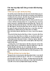 Các loại huy hiệu tuổi Đảng và mức tiền thưởng mới nhất