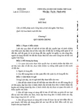 Tài liệu sưu tầm. Luật đất đai