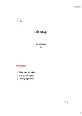 Bài giảng về Thất nghiệp: Nhận dạng và Các loại thất nghiệp | Kinh tế vĩ mô | Trường Đại học kinh tế Thành Phố Hồ Chí Minh
