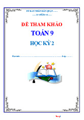 Bộ Đề Ôn Thi HK2 Toán 9 Năm 2025-2026 Các Trường TPHCM