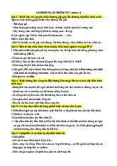 Câu Hỏi Ngắn Ngoại thần kinh | Đại học Y Dược Cần Thơ