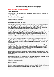 Văn minh Trung Hoa cổ trung đại - Lịch sử văn minh thế giới | Đại Học Hà Nội