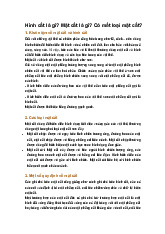 Hình cắt là gì? Mặt cắt là gì? Có mất loại mặt cắt?