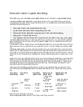 Lý thuyết hành vi người tiêu dùng của philip kotler I Trường đại học Kinh tế và Quản trị kinh doanh, Đại học Thái Nguyên