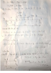 Bài tập Môn Sức bền của vật liệu | Đại học Xây Dựng Hà Nội