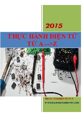 Bài tập thực hành điện tử cơ bản | Trường Cao đẳng nghề công nghệ cao Hà Nội