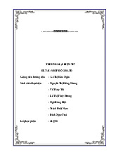 Đề tài kinh doanh Shop Đồ Secondhand | Môn Thương mại điện tử - Trường Cao đẳng Kinh tế - Kỹ thuật Công thương