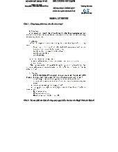 Đề cương ôn tập môn Tính toán thiết kế Ô tô - Hệ Đại học CHÍNH QUY