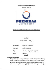 CPU Scheduling | Bài tập lớn kết thúc học phần Hệ điều hành | Trường Đại học Phenikaa
