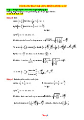 Các Dạng Toán Bài Công Thức Lượng Giác Toán 11 Giải Chi Tiết