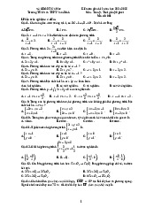 Đề giữa kì 1 Toán 9 năm 2024 – 2025 trường THCS&THPT Vàm Đình – Cà Mau
