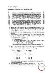 Bài tập cơ bản về gen-2016| BT môn Xu hướng phát triển thực phẩm| Trường Đại học Bách Khoa Hà Nội