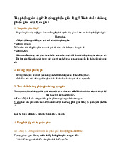 Tia phân giác là gì? Đường phân giác là gì? Tính chất đường phân giác của tam giác - Toán 8