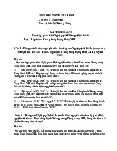Học tập, quán triệt Nghị quyết Hội nghị lần thứ 6 Ban Chấp hành Trung ương Đảng khóa XIII môn Kinh tế chính trị | Trường đại học Mở Hà Nội