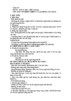 Giáo án ngữ Văn 7 học kỳ 2 theo công văn 5512