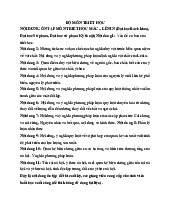 Nội dung ôn tập cuối kỳ Triết học Mác Lênin | Đại học Sư phạm kỹ thuật - Đại học Đà Nẵng