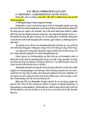 Bản thể luận Democritus và Platon - Triết học Mác-Lê nin | Trường Đại học Tài nguyên và Môi trường Hà Nội