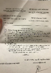 Đề thi cuối HKI học phần Lịch sử nhà nước và pháp luật năm 2024 - 2025 | Đại học Luật Thành phố Hồ Chí Minh