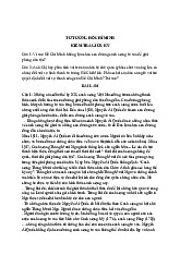 Đề cương môn Tư tưởng Hồ Chí Minh - Trường Đại học lao động -  xã hội.